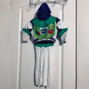 Disney Buzz Lightyear Costume - White, Green & Purple
